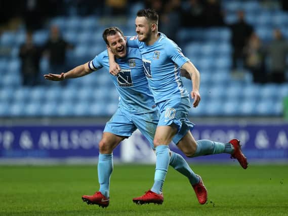 Former Pompey pair Marc McNulty and Michael Doyle