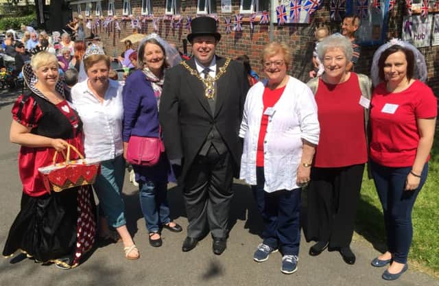 Eastney Community Centre Royal Wedding Party 2018  Organisers with the Lord Mayor