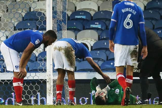 Stephen Henderson picked up a thigh injury on his debut in February