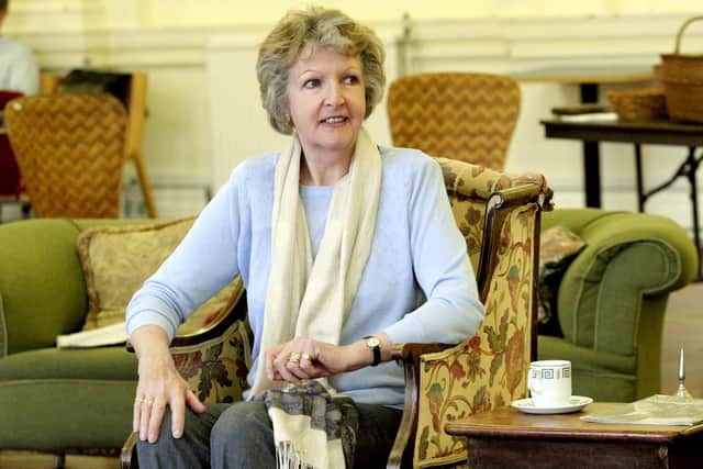 Penelope Keith in rehearsal for The Chalk Garden at Chichester Festival Theatre, May/June 2018. Picture by Catherine Ashmore.