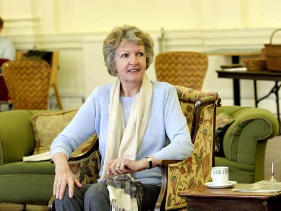 Penelope Keith in rehearsal for The Chalk Garden at Chichester Festival Theatre, May/June 2018. Picture by Catherine Ashmore.