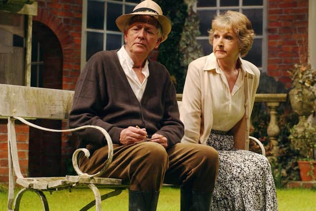 Penelope Keith and Ben Whitrow in Entertaining Angels at CFT in 2006. Picture by Louise Adams
