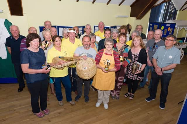 Bee keeping centenary fun day. Members of the association. Picture: Duncan Shepherd 180354-006