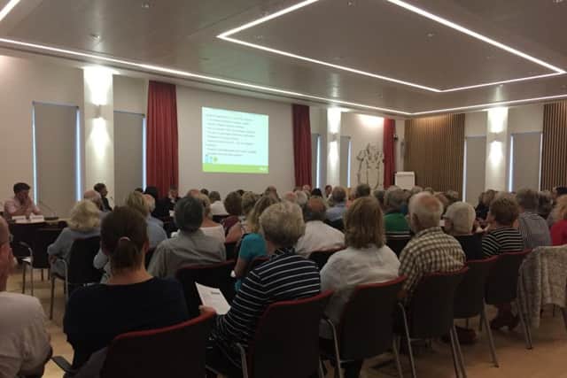 Residents meet to discuss plans for housing in Bedhampton