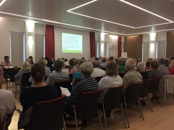 Residents meet to discuss plans for housing in Bedhampton