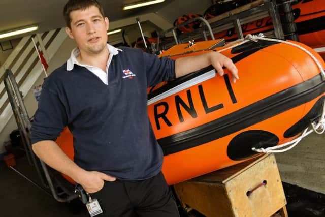 Portsmouth RNLI's Aaron Gent. Picture: Malcolm Wells