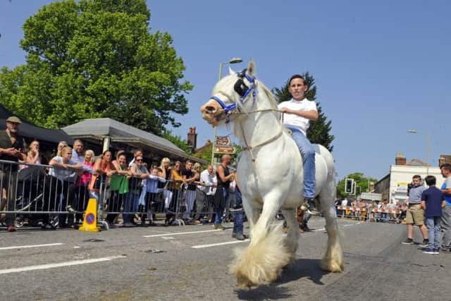The 2018 Wickham Horse Fair.  Picture: Malcolm Wells (180521-9692)