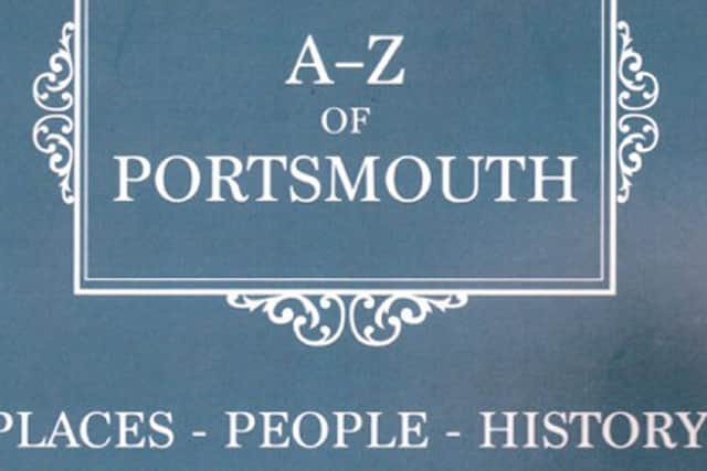 jpns 230518 rwThe cover of A-Z of PortsmouthThe cover of Philip Macdougalls A-Z of Portsmouth