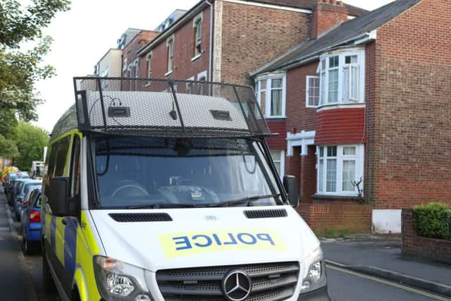 Police were called to a suspected cannabis factory at St Paul's Road, Portsmouth. Picture: Habibur Rahman