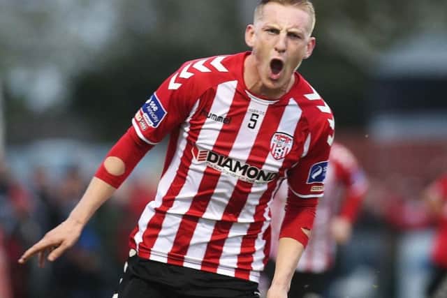 Derry City winger Ronan Curtis has signed for the Blues Picture: Lorcan Doherty