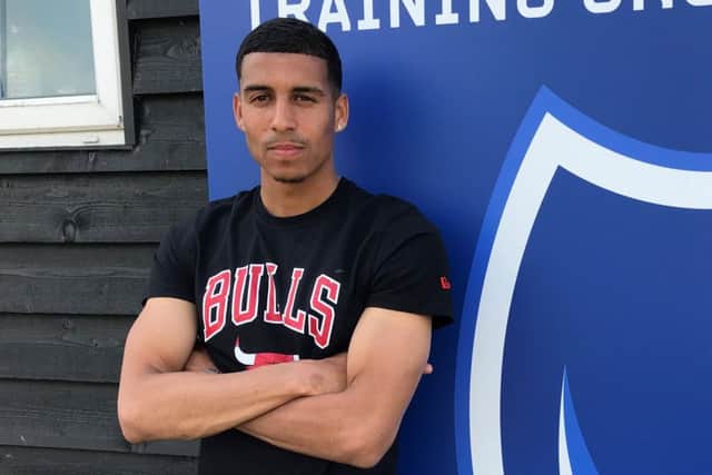 Louis Dennis is ready to grab his chance with Pompey. Picture: Neil Weld/Portsmouth FC
