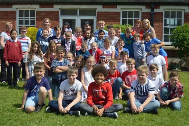 Year Six students and teachers from Brockhurst Primary School in Gosport