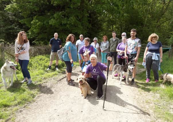 Annual Ward Walk for Queen Alexandra Hospital, Staunton Country Park, Havant.  Picture: Chris Moorhouse 180250-1