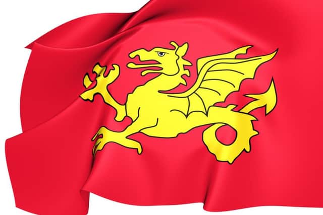 The flag of the Kingdom of Wessex