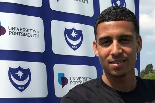 Louis Dennis. Picture: Neil Weld/Portsmouth FC