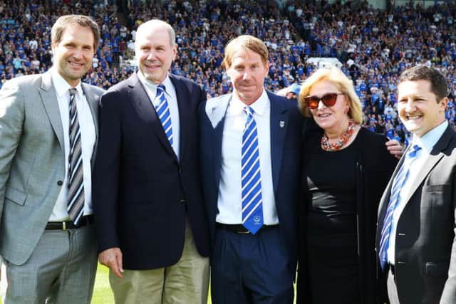 The Eisners - who the Pompey Supporters Trust agreed to sell to a year ago. Picture: Joe Pepler