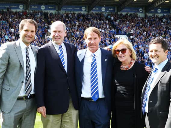 The Eisners - who the Pompey Supporters Trust agreed to sell to a year ago. Picture: Joe Pepler