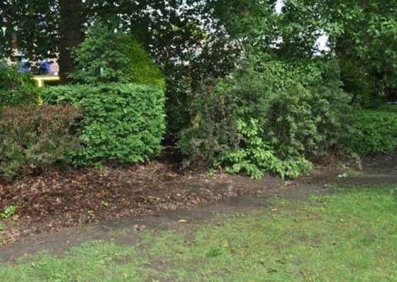 Manor Park in Aldershot, Hampshire where a newborn baby girl was found with multiple head injuries. Picture: PA Wire