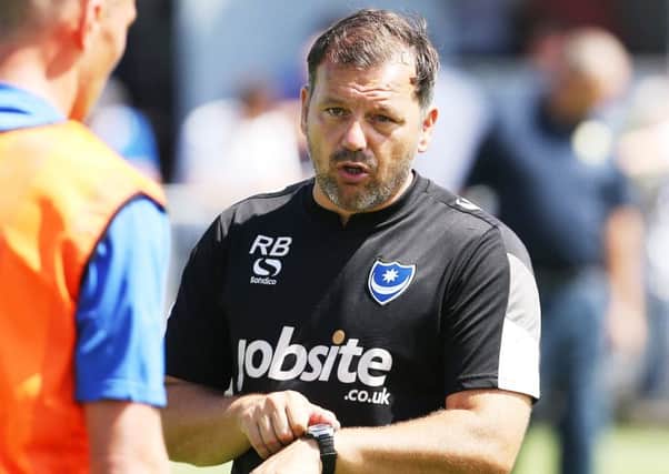 Former Pompey coach Robbie Blake Picture: Joe Pepler
