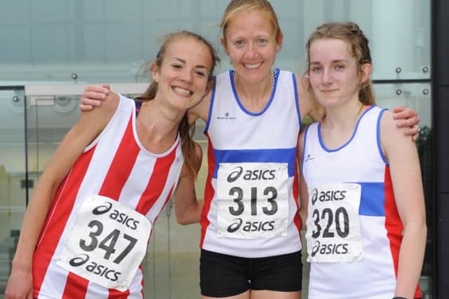 Bryher Bowness, Emma Jolley and Katie Simister. Picture: Malcolm Wells