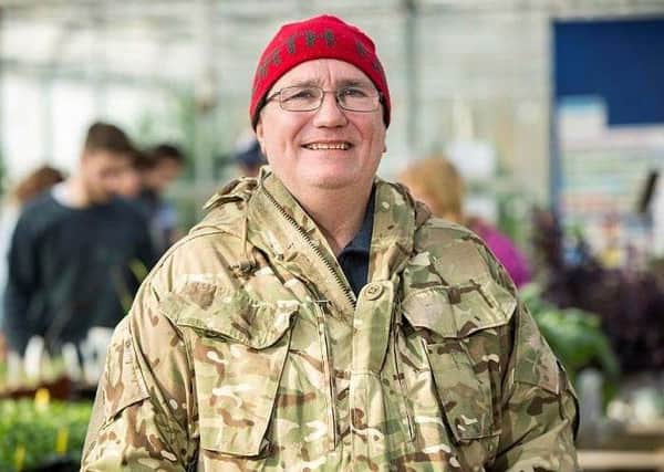 Don Hodgson, 58 from Lee-on-the-Solent. Don has scooped two awards at the 2018 Chelsea Flower Show for his garden, The Force for Good - a collaborative project between military veterans and Sparsholt College. Picture: Supplied