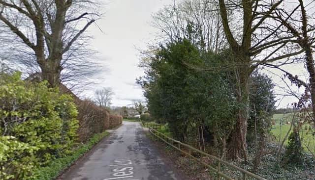 Part of Mayles Lane has been closed by SGN. Picture: Google Maps