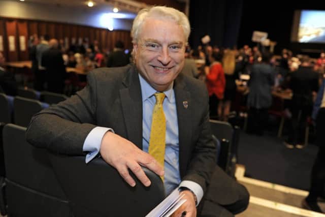 Gerald Vernon-Jackson at the election count this month Picture: Ian Hargreaves (180470-5)