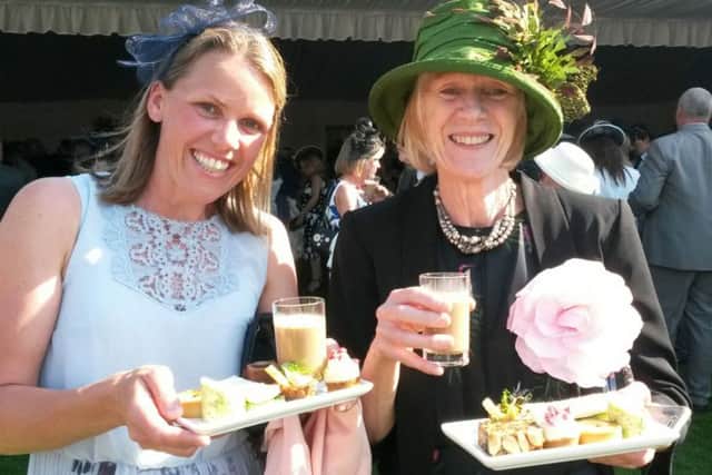 Ann Vestergaard, who works for Solent NHS Trust, attended the Queen's Garden Party with her daughter Susan
