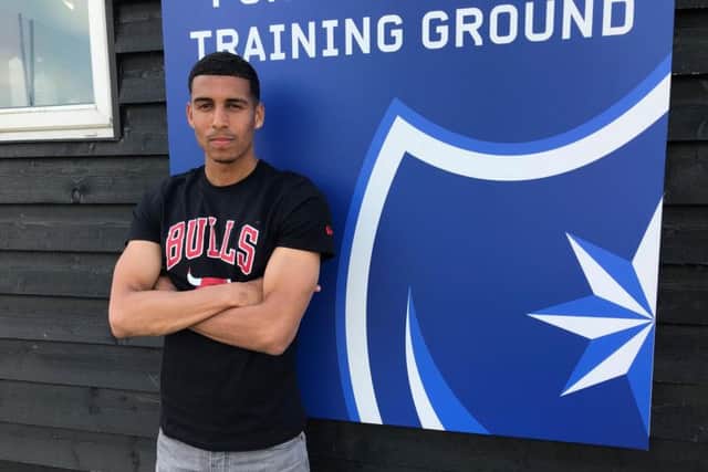 New non-league signing Louie Dennis. Picture: Neil Weld.