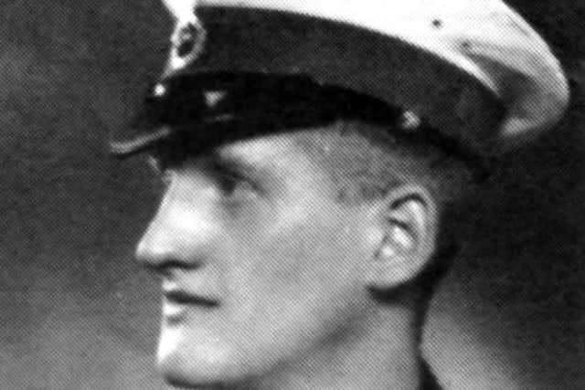 Don Ottignon after passing out as a Royal Marine