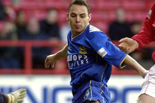 Former Pompey striker Luke Nightingale