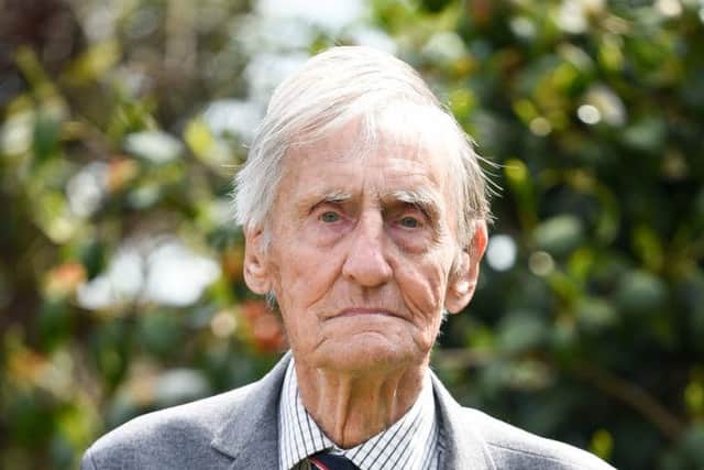 D-Day veteran Jim Booth, 96, who was attacked at his home. Ben Birchall/PA Wire