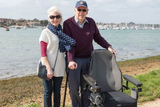 Ron West and his wife Michelle. Picture: Steven J Phyall of zooming photography
