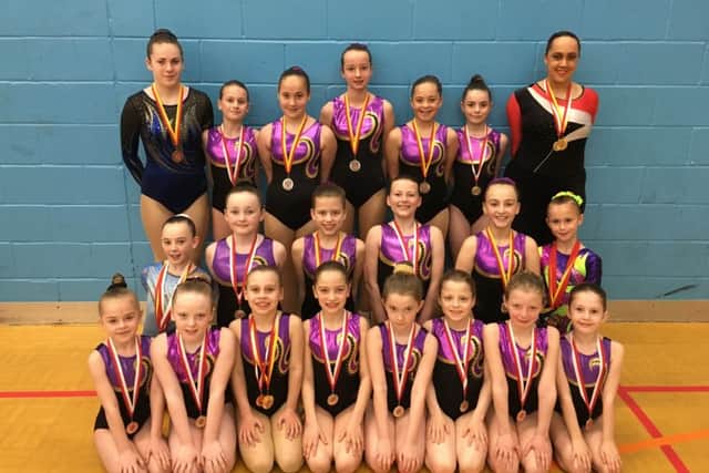 Suki gymnasts who starred in the competition on Saturdays