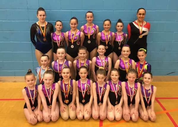 Suki gymnasts who starred in the competition on Saturdays