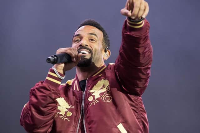 Craig David will be among the performers at Mutiny Festival on Sunday