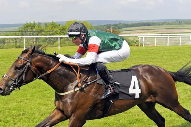 Gerald Mosse on Kapono - one of two winners he rode at the Goodwood May Festival / Picture by Malcolm Wells