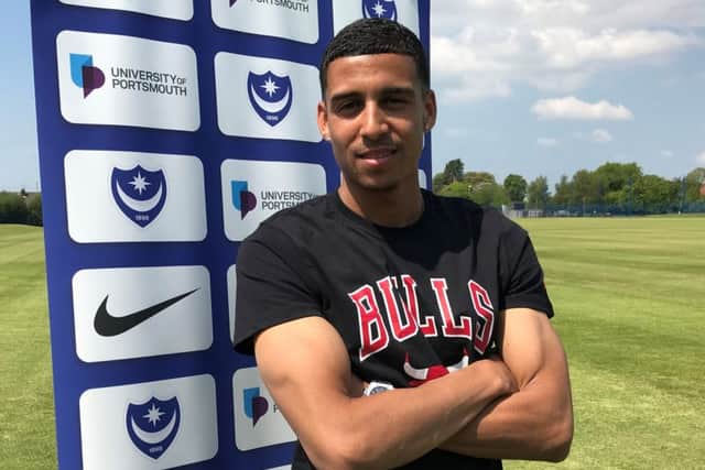 Louis Dennies. Picture: Neil Weld/Portsmouth FC