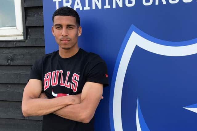 Louis Dennis. Picture: Neil Weld/Portsmouth FC