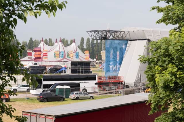 Mutiny Festival on Sunday after it had been cancelled following the deaths of two people on Saturday. Picture: Duncan Shepherd