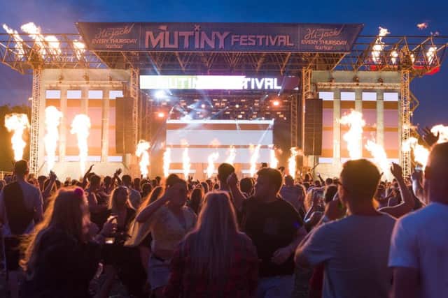 Mutiny Festival last night. Picture: Duncan Shepherd