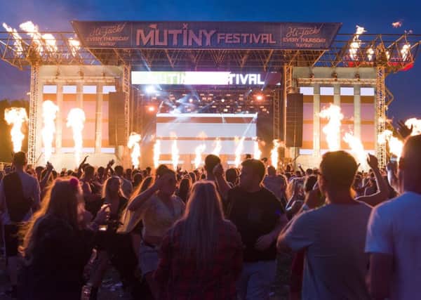 Mutiny Festival last night. Picture: Duncan Shepherd