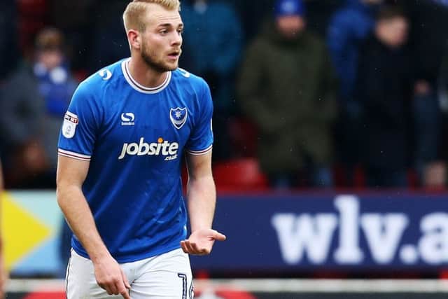 Pompey defender Jack Whatmough
