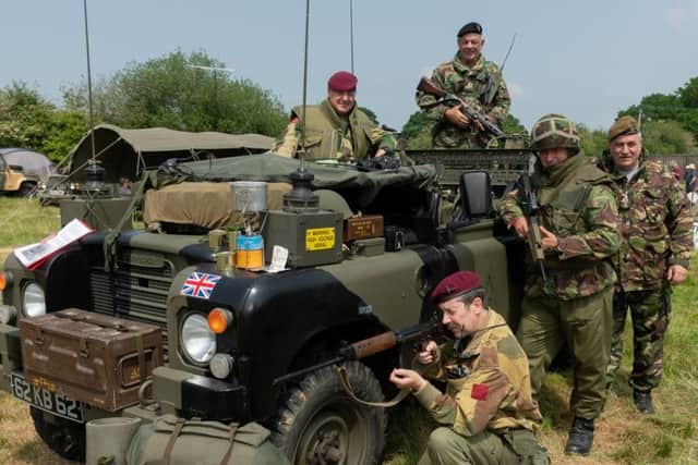 N Ireland Reenactment Group.  Picture Credit: Keith Woodland
