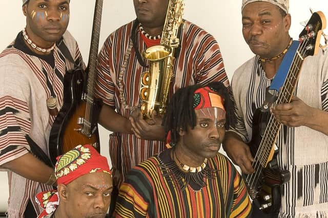 Kasai Masai play at the Bandstand on Sunday, May 27, 2018