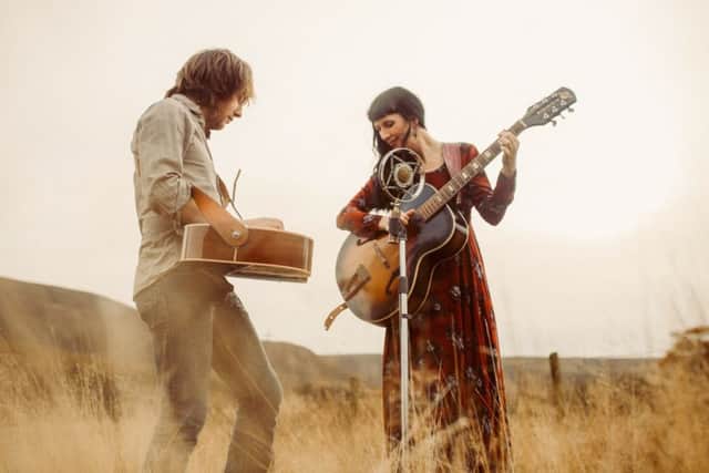 Hannah Sanders and Ben Savage. Picture: Rosie Hardy