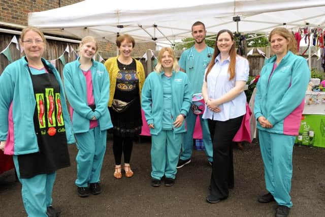 The staff at the Cowplain PDSA. Picture: Malcolm Wells