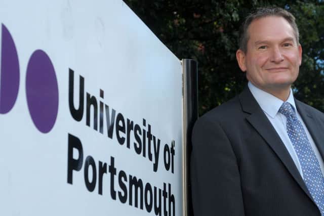 University of Portsmouth vice-chancellor Professor Graham Galbraith