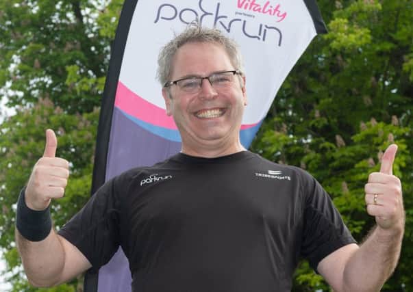 Dave McClean enjoyed his 250th parkrun at Havant.  Picture: Keith Woodland