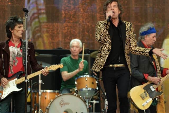The Rolling Stones, live in 2013. Picture by PA.